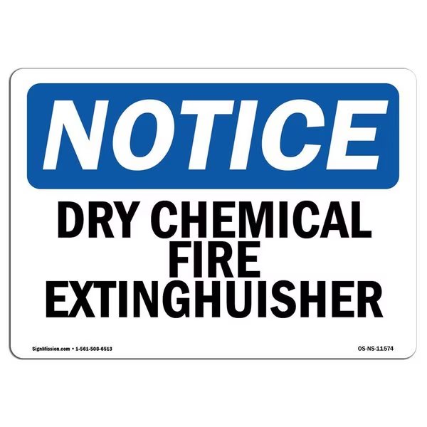 Safety Sign, OSHA Notice, 10